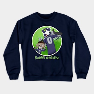 Russell Wilson and Blitz Crewneck Sweatshirt